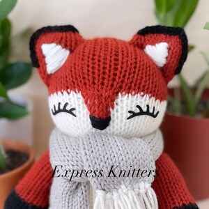 Fox Knitting Machine Pattern PDF ONLY - Etsy
