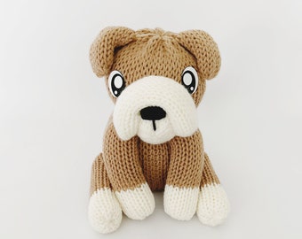 Bulldog Knitting Machine Pattern PDF ONLY