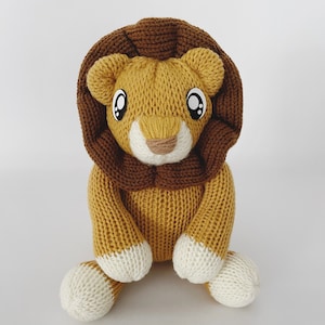 Lion Knitting Machine Pattern PDF ONLY