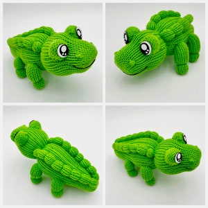 Alligator Knitting Machine Pattern PDF ONLY Addi Sentro
