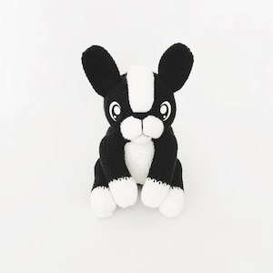 Boston Terrier Knitting Machine Pattern PDF ONLY