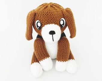 Beagle Knitting Machine Pattern PDF ONLY