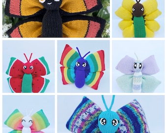 Monarch Butterfly- Butterfly Collections Circular Knitting Machine Pattern PDF ONLY Addi Express Sentro