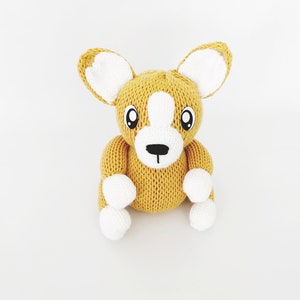 Corgi Knitting Machine Pattern PDF ONLY