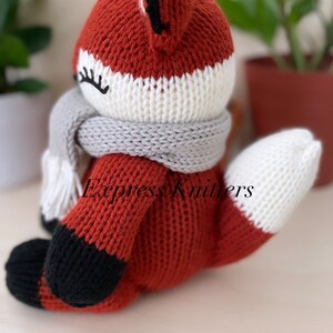 Fox Knitting Machine Pattern PDF ONLY - Etsy