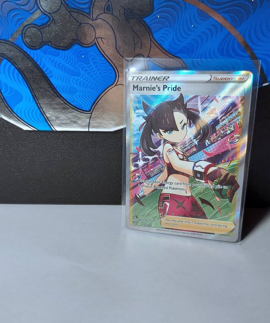 Pokemon TCG Marnie's Pride 171/172 Full Art Trainer Ultra Etsy