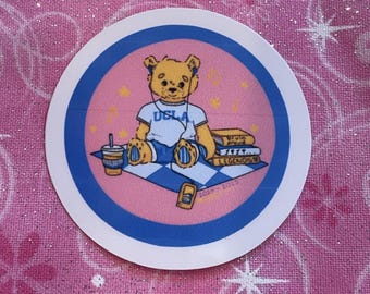UCLA Bruin Sticker Water-resistant