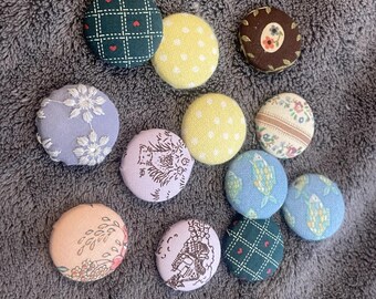 Unique Fabric Buttons