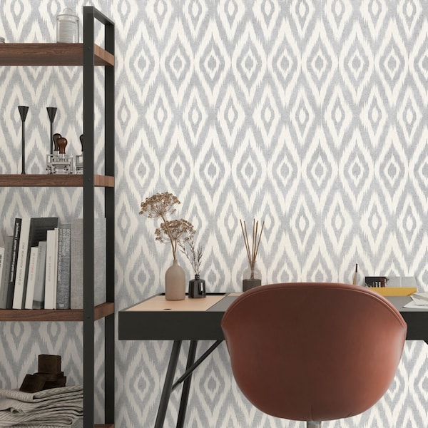 Bohemian Mcm Peel and Stick Wallpaper - Etsy