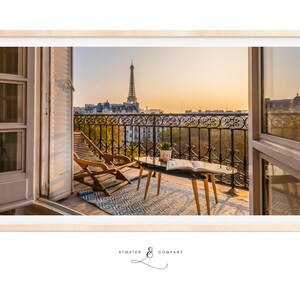 Samsung Frame TV Display  |  Luxury Parisian Morning  |  Instant Download