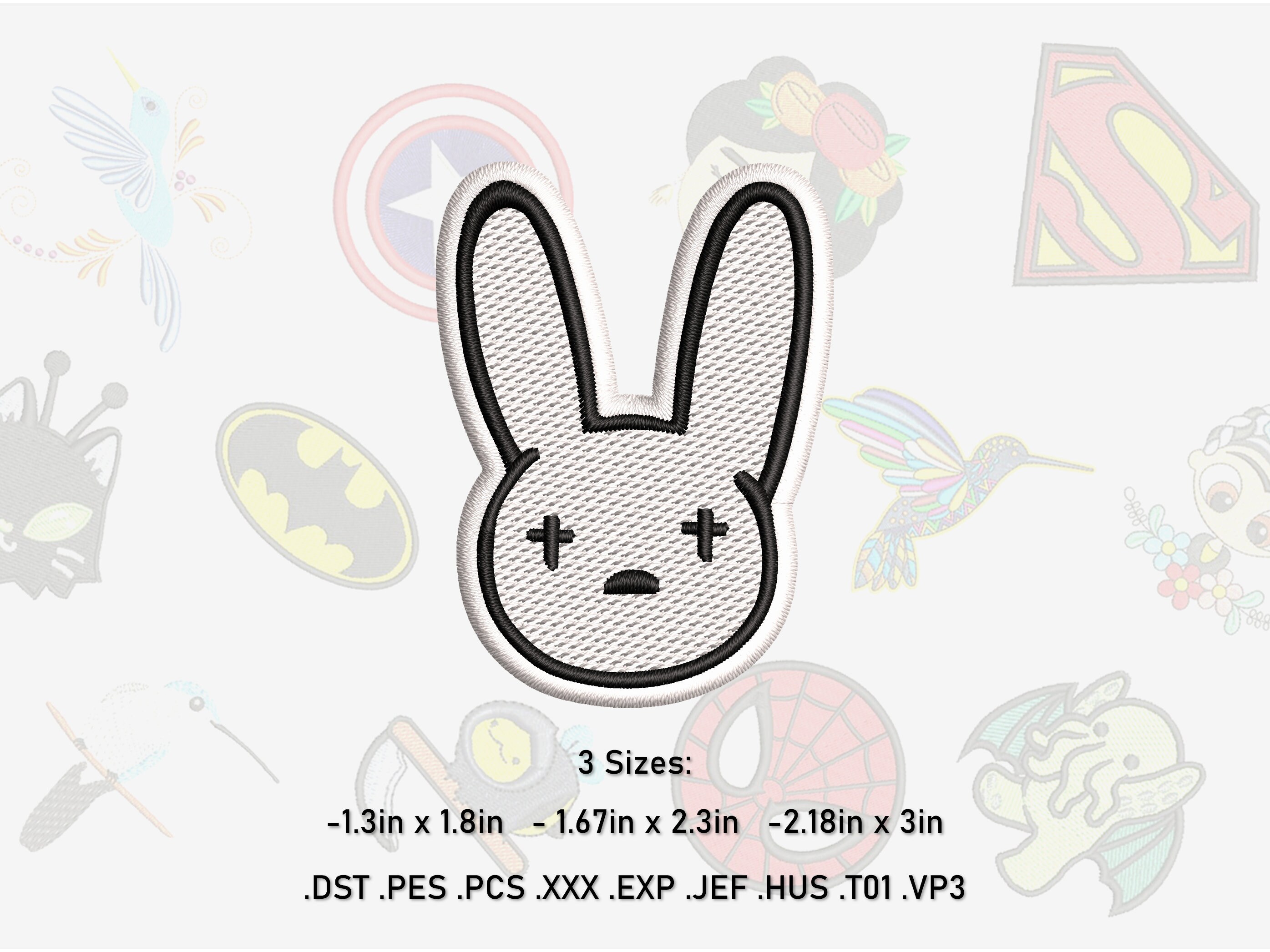 Psycho Bunny Patch - Etsy