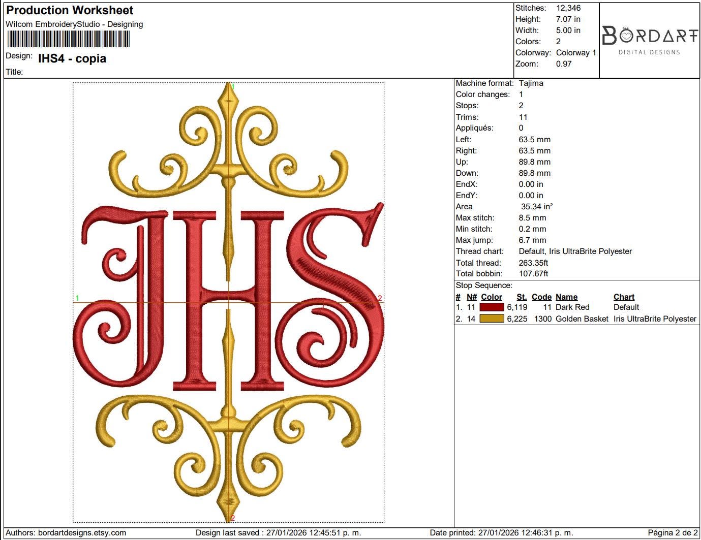 Liturgy Lettering IHS Embroidery Design | Catholic Liturgical Monogram (5 Sizes, Digital ...