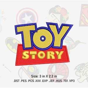 Toy Machine Embroidery Design. Instant download