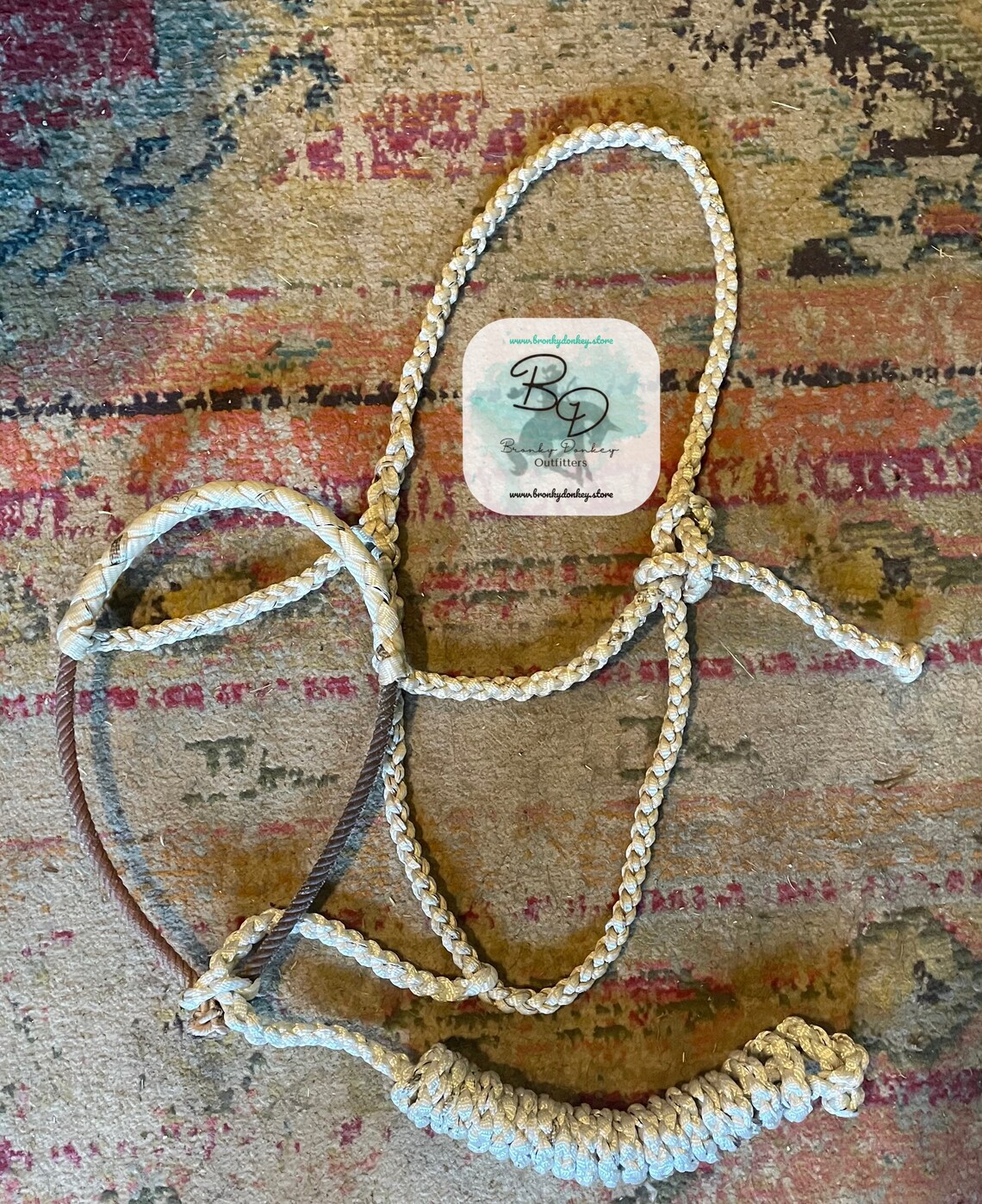 Unique Braided Rope Custom Braided Rope Nose Muletape Halter & Lead - Etsy
