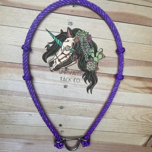 Custom Lariat Rope Noseband