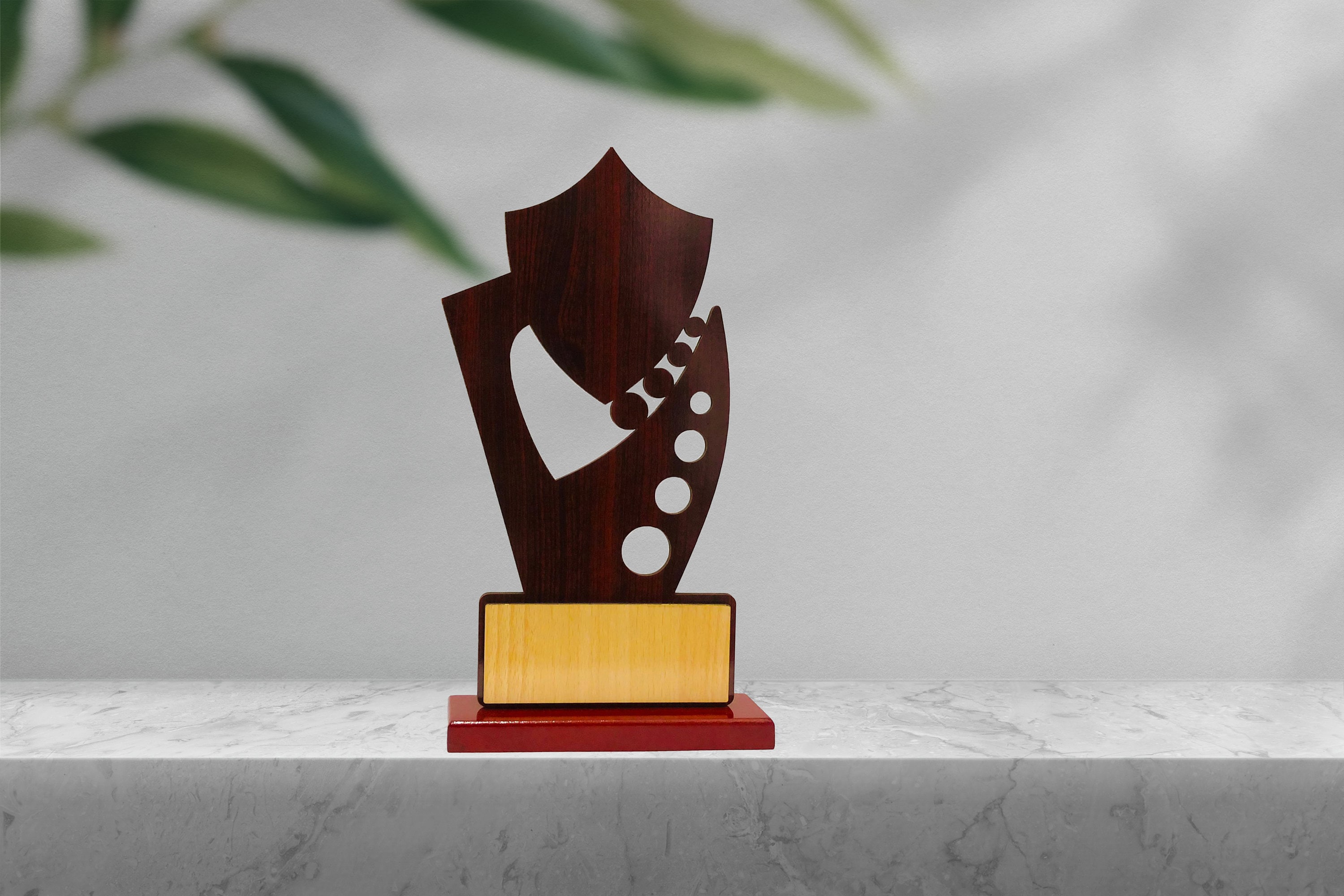 Wooden Award Award Shape With Base SVG Laser Cut Files Etsy Canada