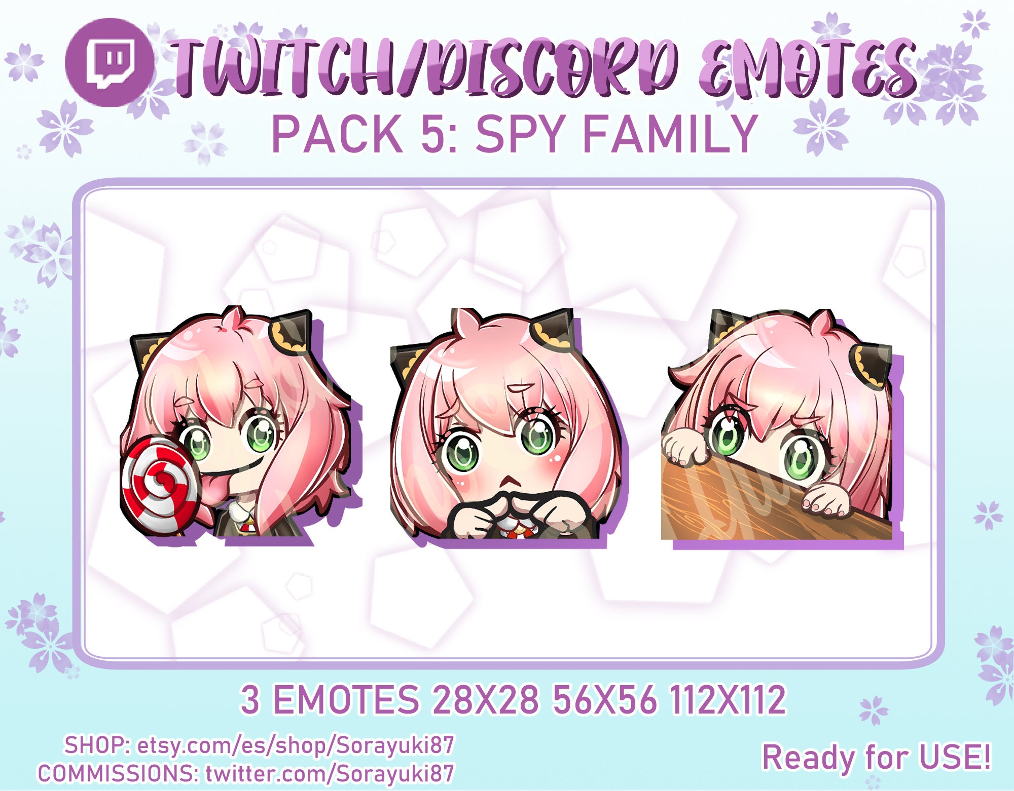 Anya Emojis for Discord & Slack - Discord Emoji