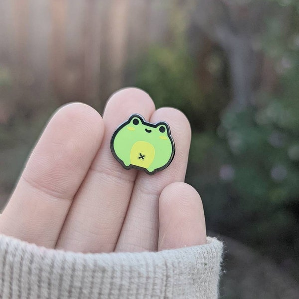 Miniature Frog | Hard Enamel Pin