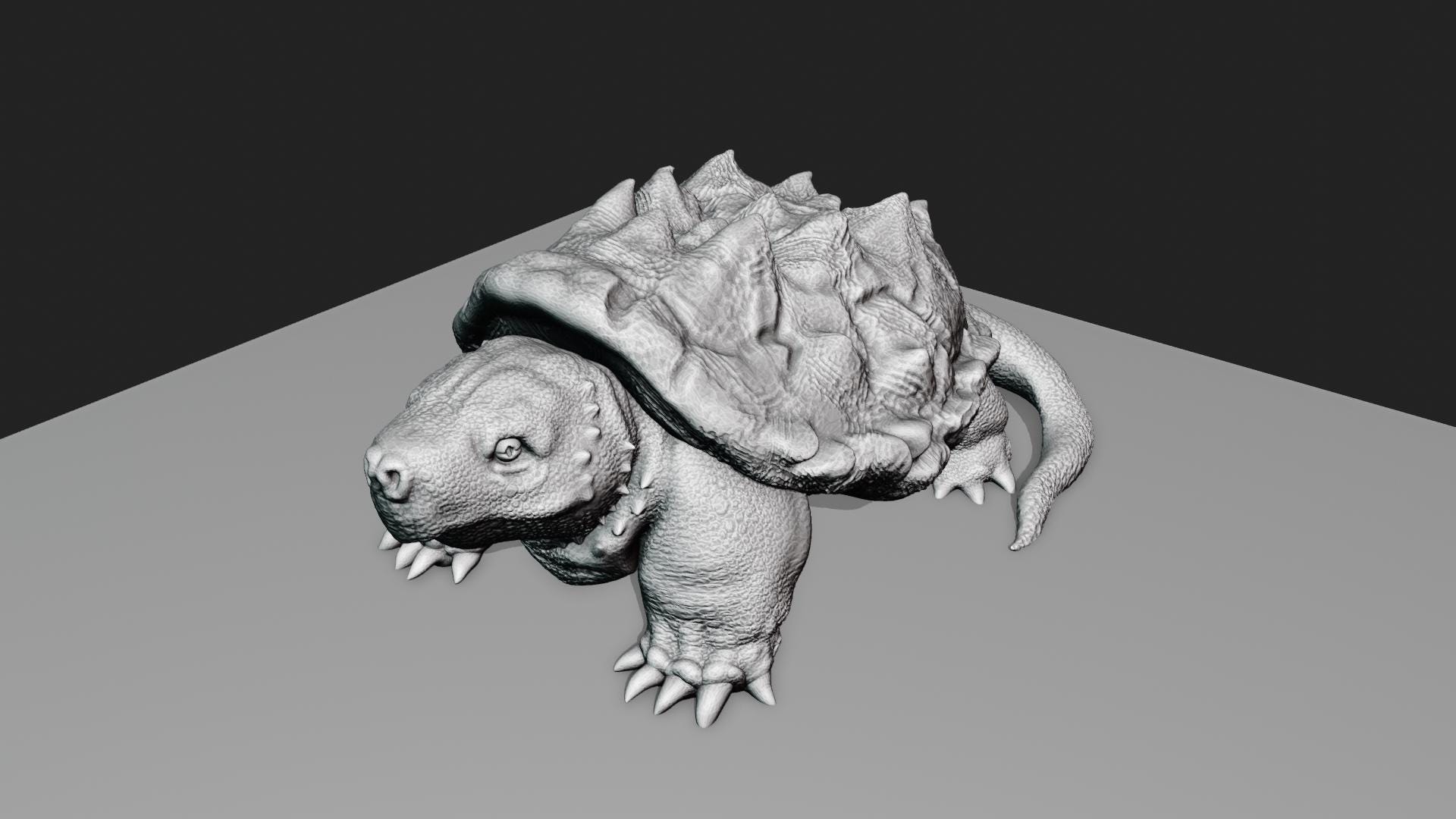 Snapping Turtle File Alligator Snapping Turtle 3d Printing STL File - Etsy