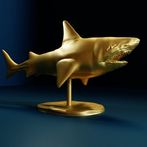 Shark 3d printing STL file