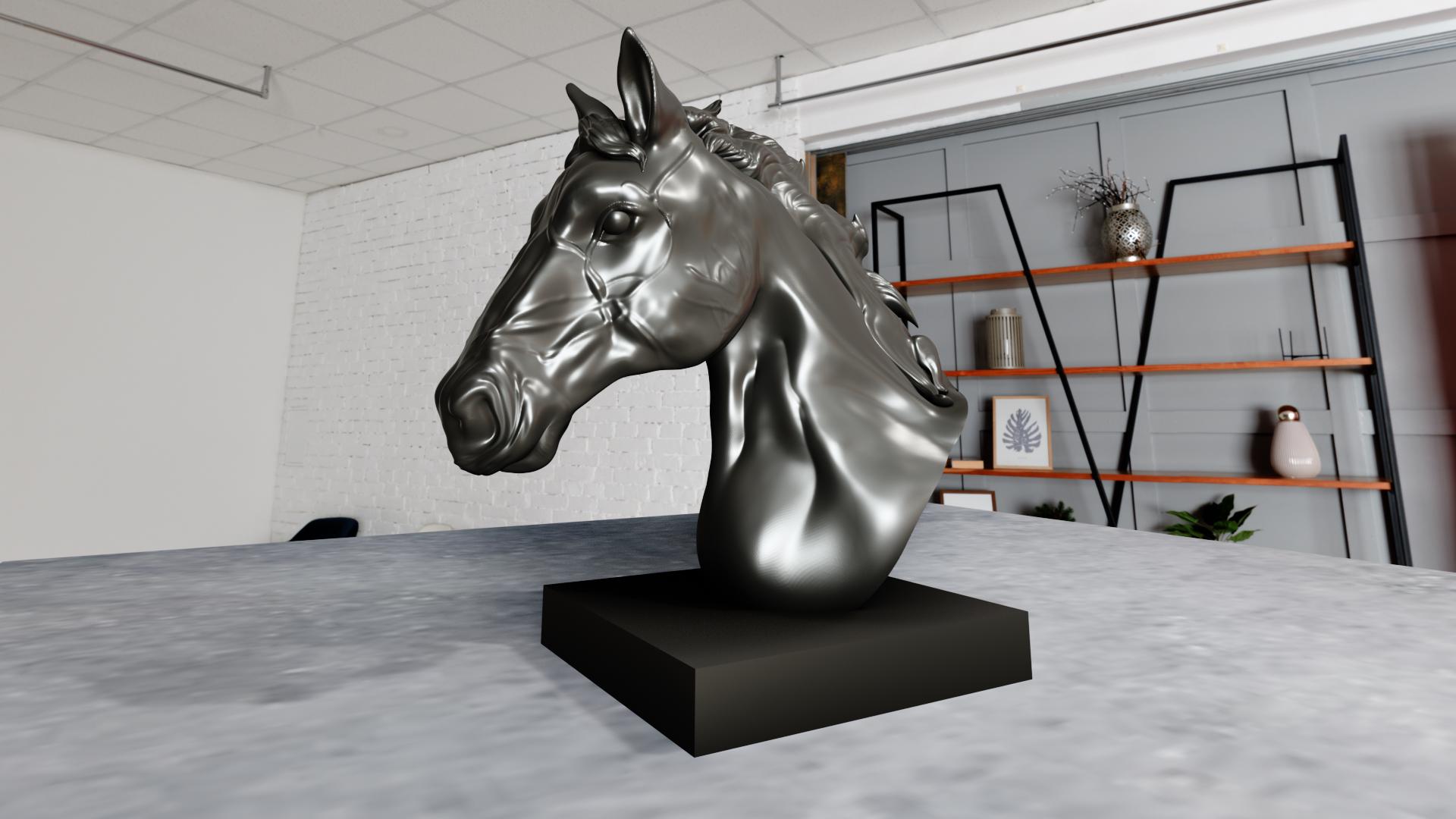 Porcelain Horse Head - Etsy Canada