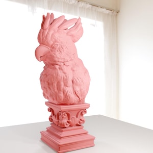 cockatoo parrot bust 3d printing STL file