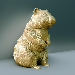 Fichier STL d&#39;impression 3D pour hamster debout