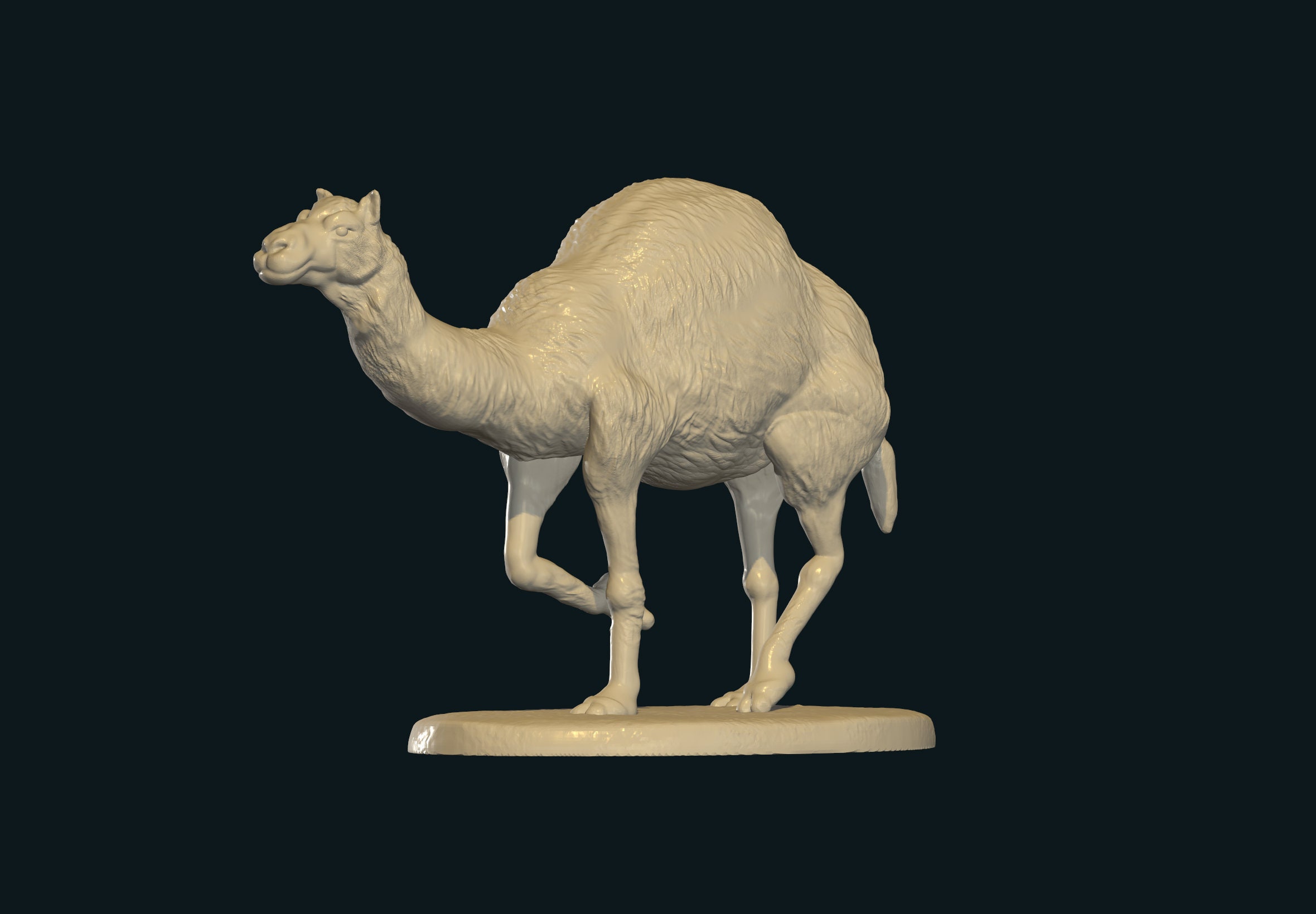 Camel Walking 3d Printing STL File - Etsy