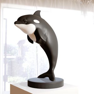 arquivo STL de impressão 3D de baleia orca