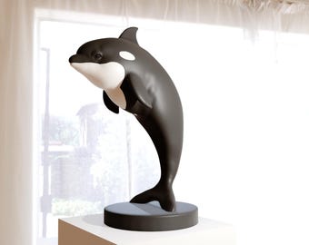 orca whale 3d printing STL file