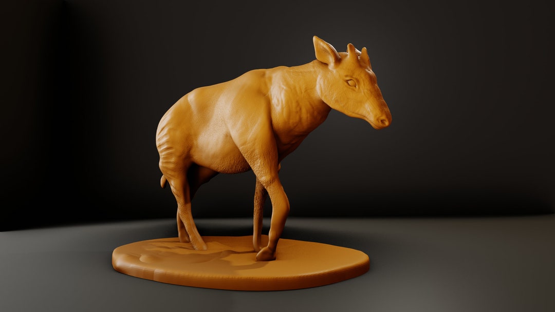 Okapi Standing 3d Printing STL File - Etsy