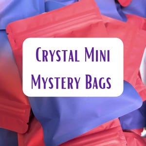 Mini borsa misteriosa di cristallo