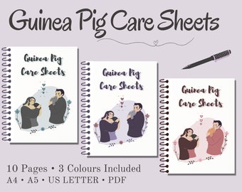 Guinea Pig Health and Care Planner: Keep Your Furry Friend Happy and Healthy