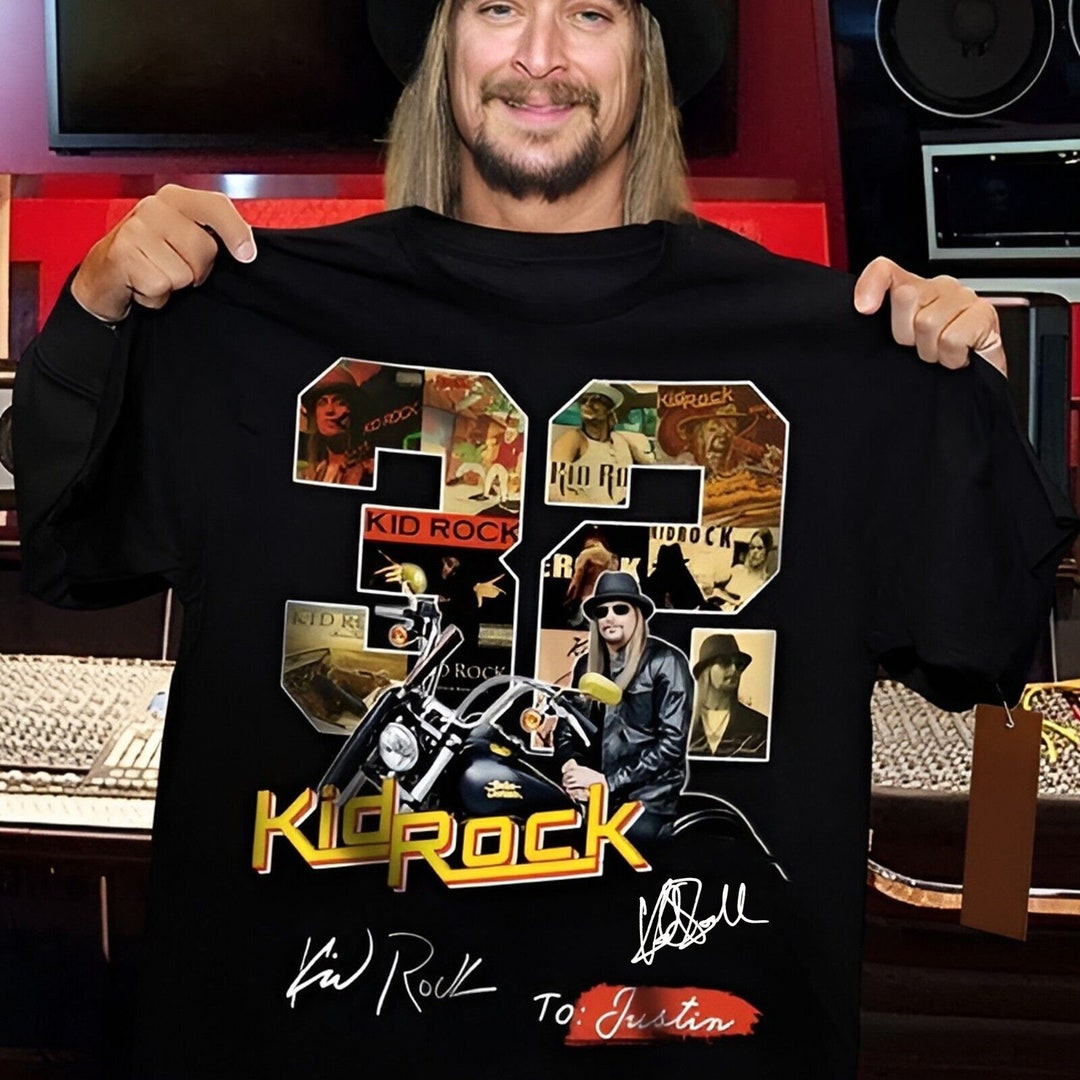 Kid Rock Signature Shirt Kid Rock Shirt Kid Rock Tour Shirt Etsy