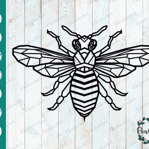 Bee SVG file, Honey Bee Svg, Bee Bundle Svg, Bee Silhouette, Bee Cricut, Files For Cricut, Glowforge File - Eps, Pdf, Dxf, Ai, Cdr, Png