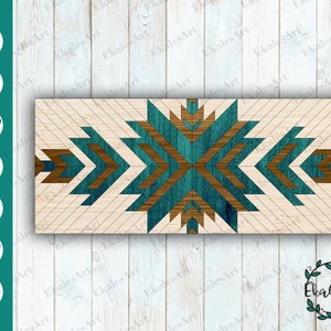File SVG "Barn Quilt", modello di trapunta rettangolare in formato SVG, illusione ottica in formato SVG, modello laser al plasma, download immediato - EPS, PDF, DXF, CDR, AI