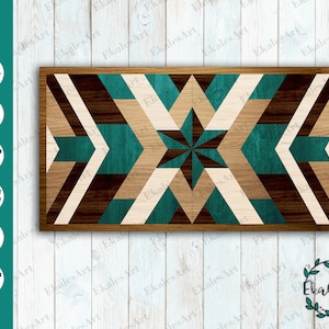 Wooden Wall Art SVG File, Geometric Quilt Block Svg Cut File, Star Barn Quilt  Svg, Plasma Laser, Instant Download - Eps, Pdf, Dxf, Cdr, Png