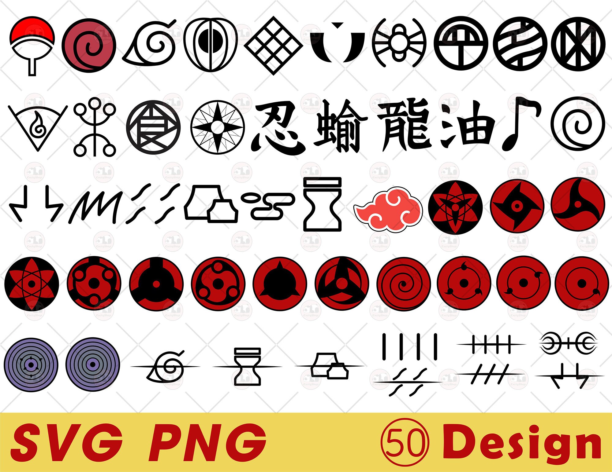 Naruto Ninja Clan Symbols Naruto Ninja Clan Symbols