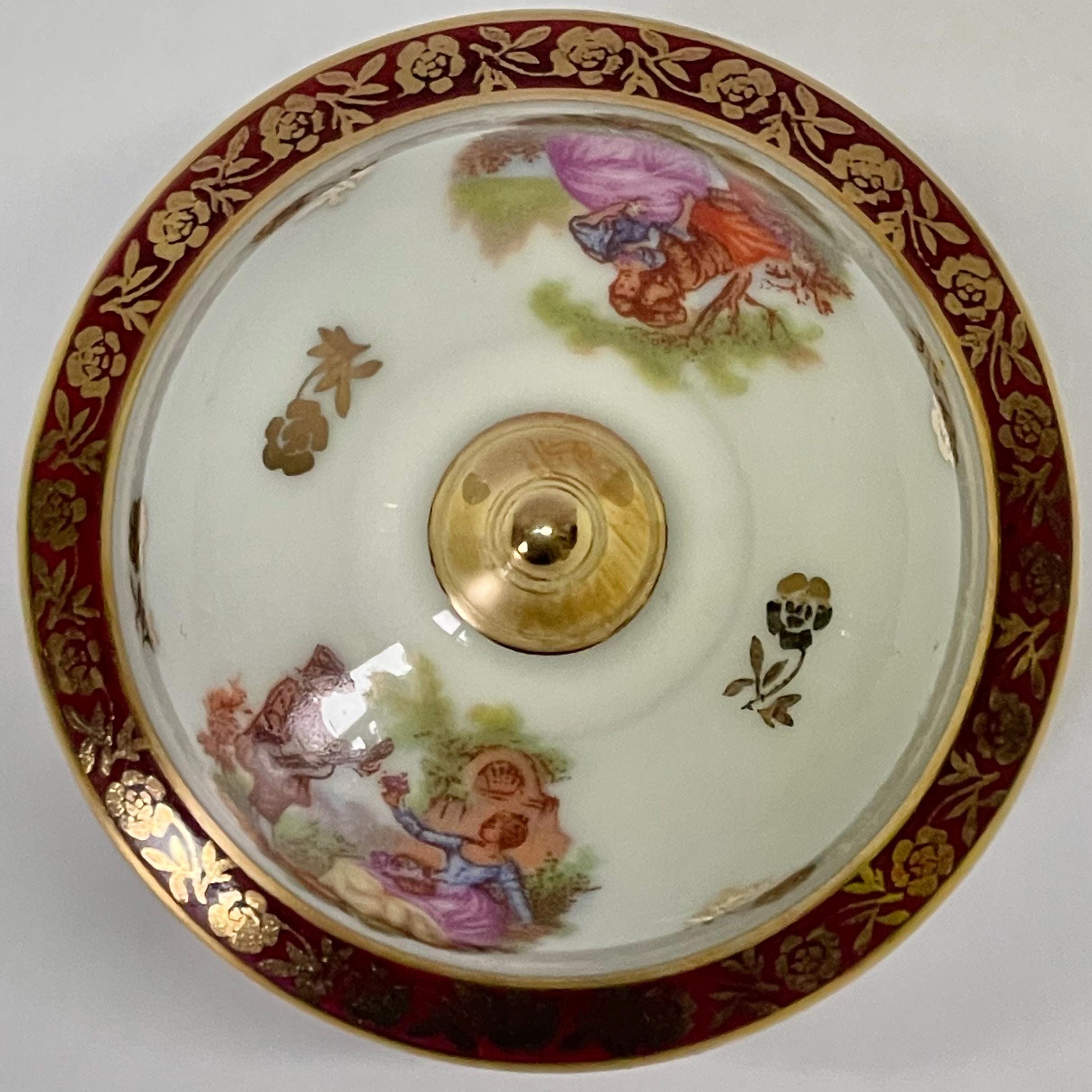 コレクター向けリモージュ フランス - 磁器「鳥かごの中の鳥」 - 1970