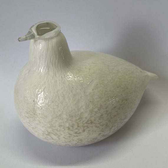 Iittala Birds, Oiva Toikka, Nuutajärvi Glass Factory - Riekko