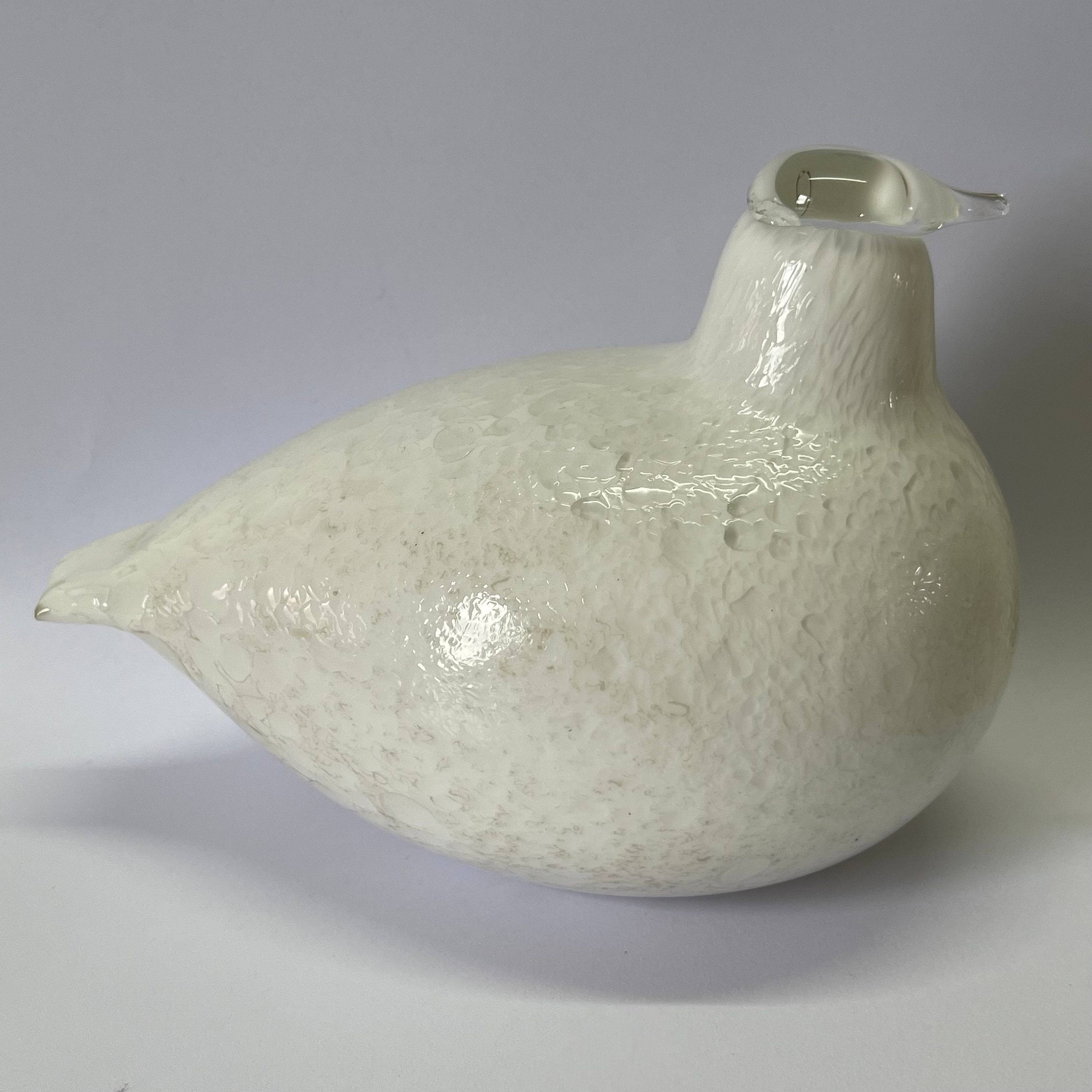 Iittala Birds, Oiva Toikka, Nuutajärvi Glass Factory - Riekko