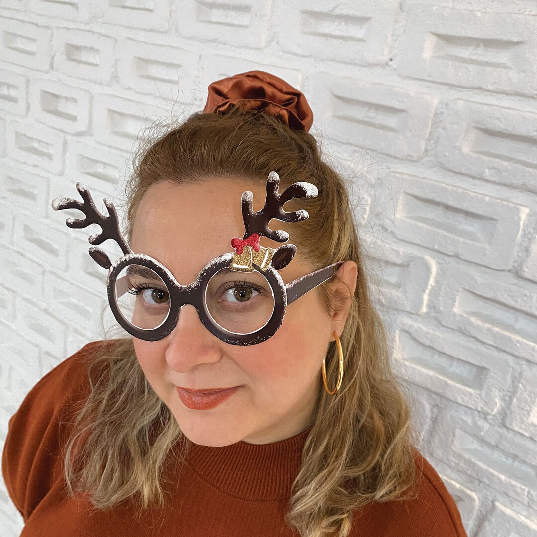 Christmas Party Glasses, Printable Christmas Costume, Christmas Costume ...