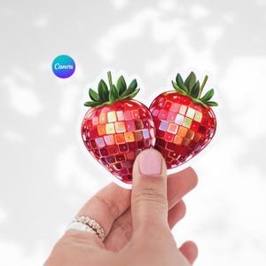 Canva Sticker Mockup: Custom Sticker Template (Digital Download)