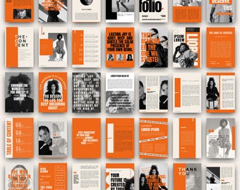 Ponad 110 szablonów e-booków Canva: układy do tworzenia coachingu i kursów (format A4/US Letter) do pobrania w wersji cyfrowej