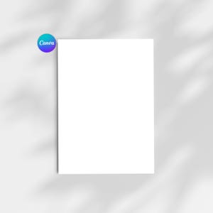 10 mockups de convite frente e verso, pacote de mockups de convite Canva, conjunto de mockups de cartão duplo estético, dois mockups de convite boho minimalistas