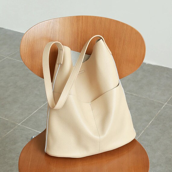 JOTHIN Canvas Tote Bag for Women Designer Plaid Purses and Handbags Bucket  bag for Women(Black)