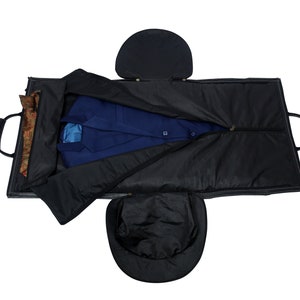Bolsa de viagem de couro e lona | Bolsa para roupas personalizada para o fim de semana para homens | Bolsa para pernoite com compartimento para sapatos | Presente para padrinhos