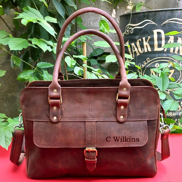 Personalized Leather Purse – Handmade Vintage Crossbody Shoulder Bag for Women, Leather Tote Handbag, Travel Bag, Leather Sling Bag