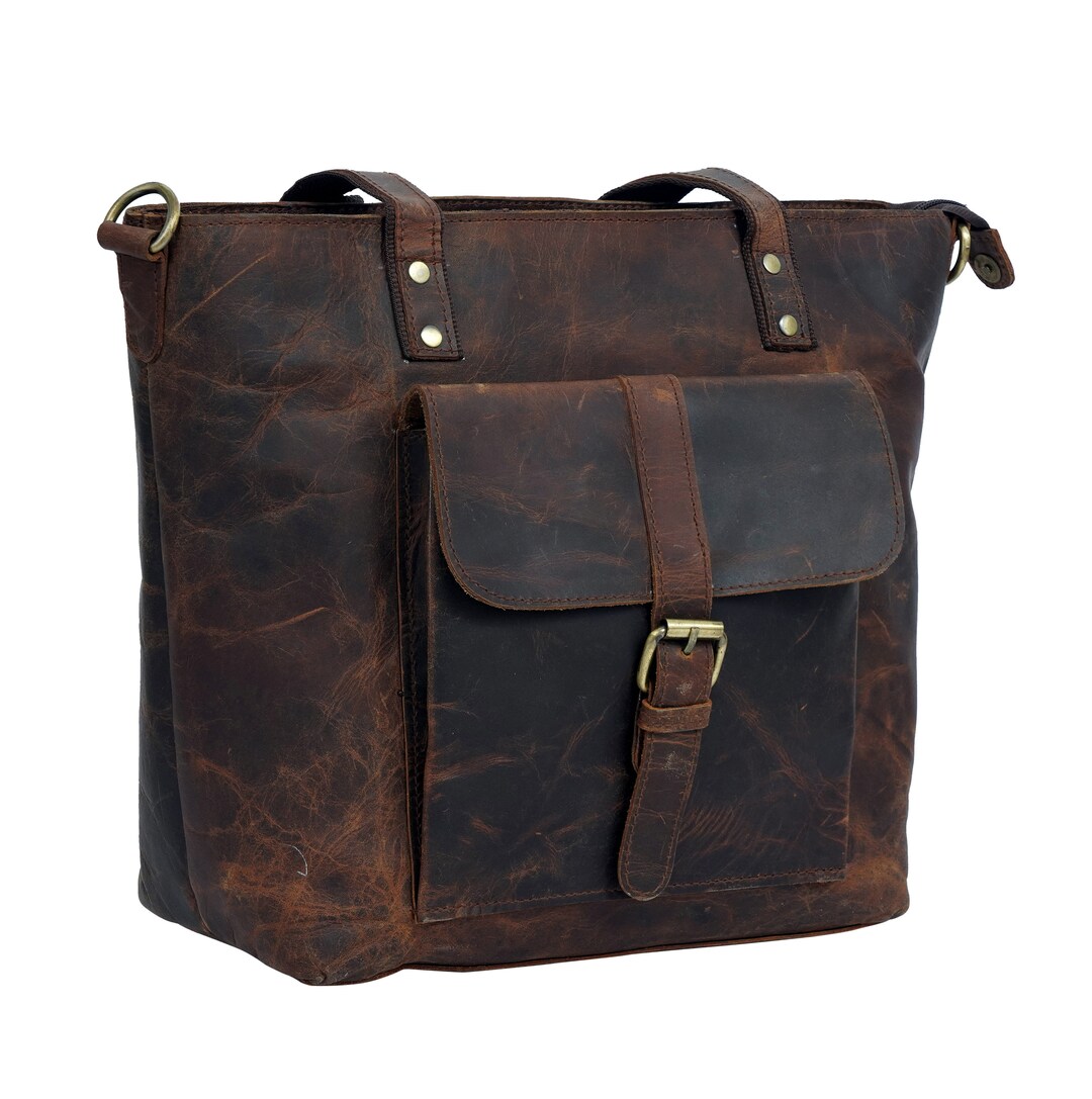 Leather Tote Bag Personalized Gift for Women Personalized Etsy