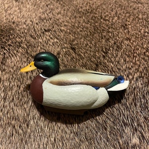 NEW Jett Brunet Ducks unlimited miniature Mallard Duck 2003 #4